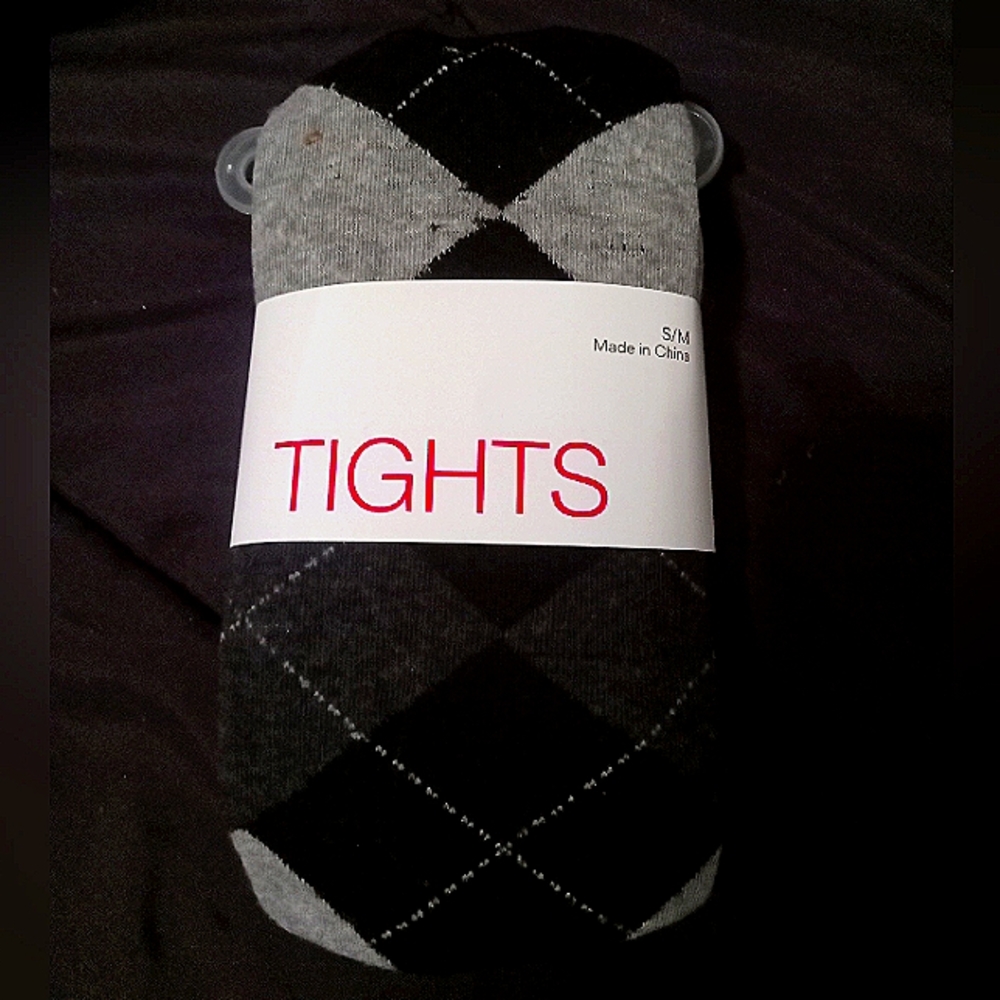 Urban Outfitters Plaid Cotton Tights